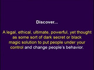 Exposed Conversational Hypnosis