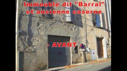 Lodève en mouvement par Marie-Christine Bousquet : avant - après