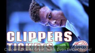Clippers Tickets for Playoffs On Sale Now!