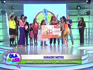 Mira la gran final del concurso de karaoke de Ola ke Ase (2/2)