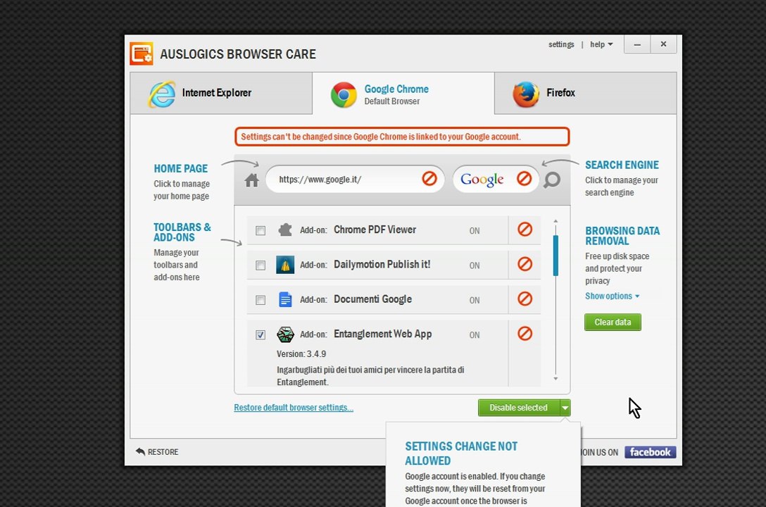 Auslogics Browser Care v.1.5.2.0-Eng