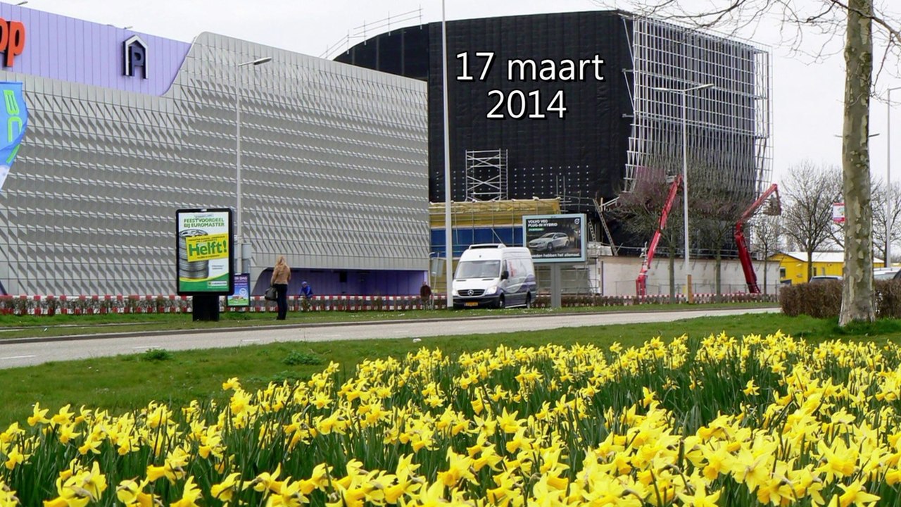Bouw nieuw theater de Stoep in Beeld en Geluid - Deel 17