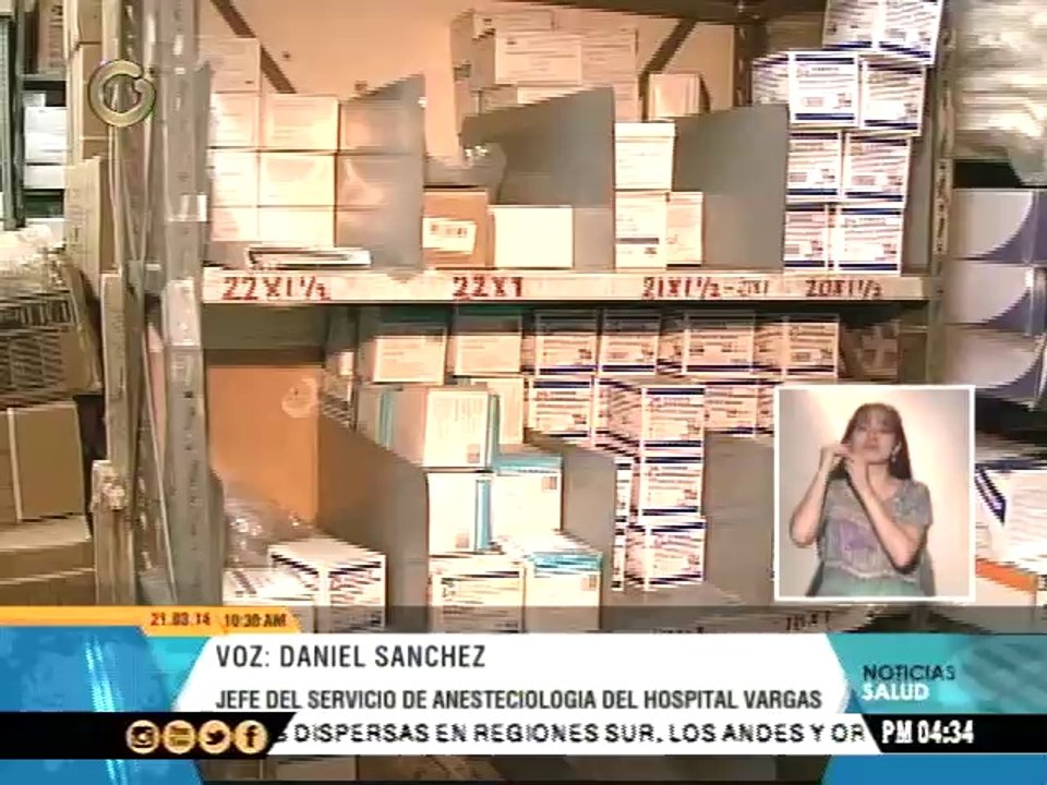 Hospital Vargas recibe insumos del Sefar desde...