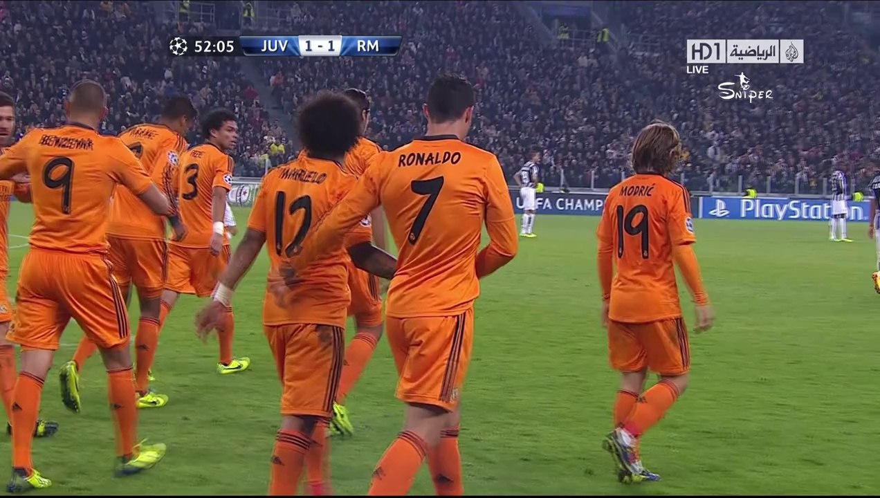 Juventus X RealMadrid 1