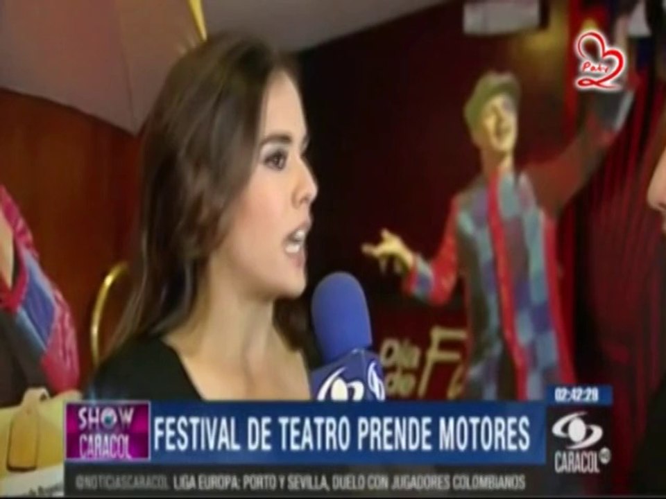 Carolina Ramírez invita "Festival Iberoamericano de Teatro de Bogotá"