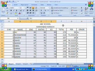 MS Excel Lecture 4 By Mr. Mubashar