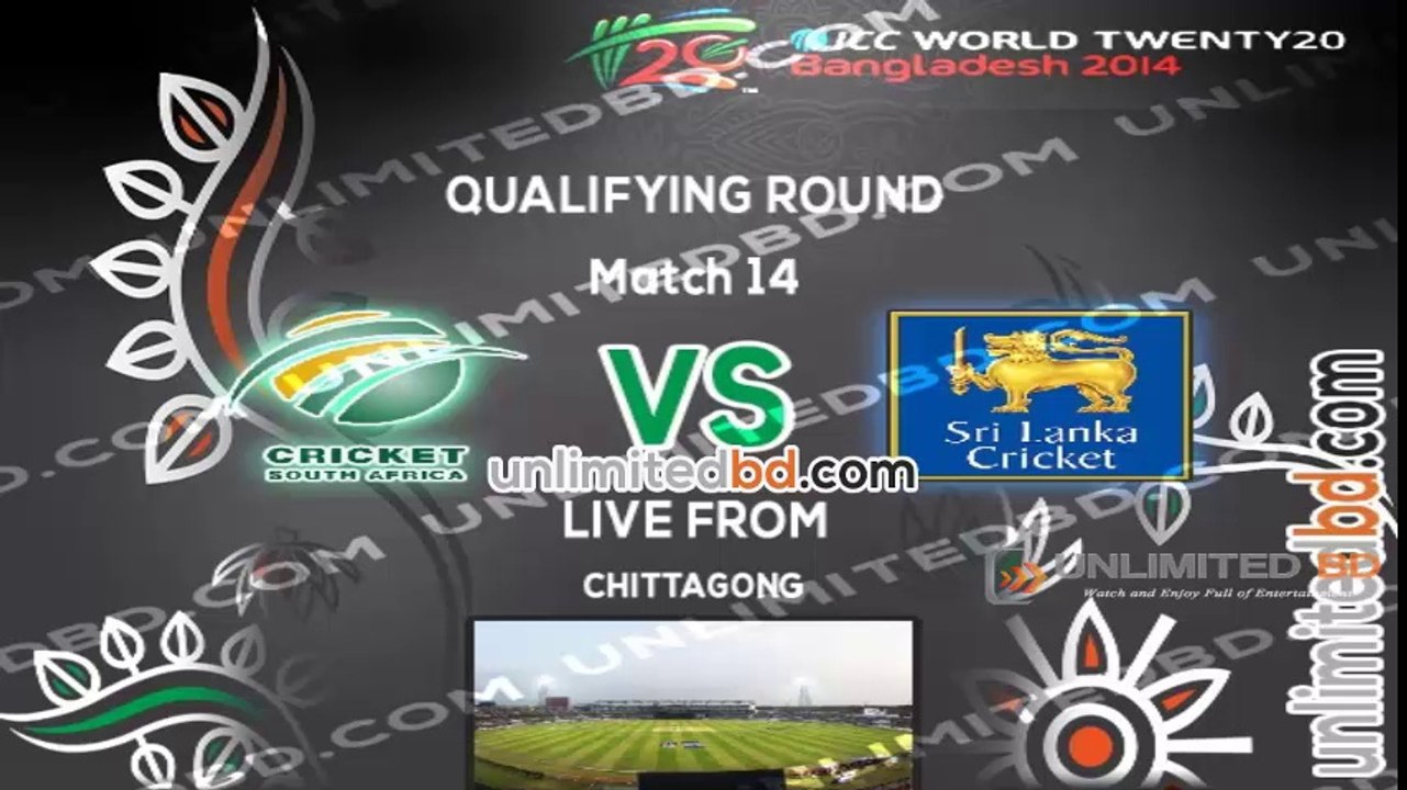 LiVe StReAmiNg)))))) South Africa Vs Sri Lanka T20 World Cup 2014