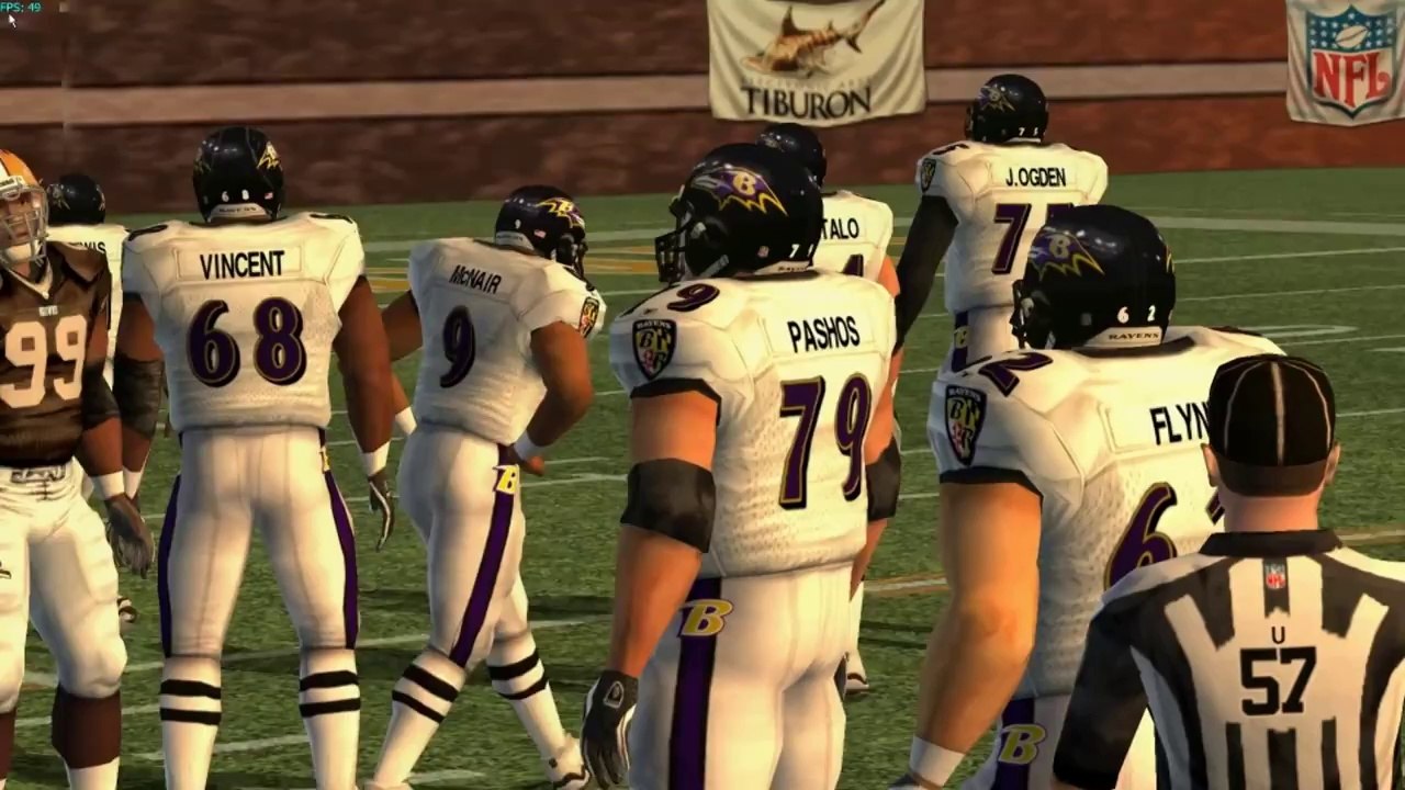 Madden NFL 07 HD on Dolphin Emulator (Widescreen Hack)