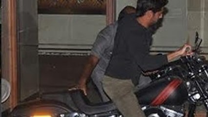 Siddharth Malhotra Out Of Control Moment | Crashes His Bike