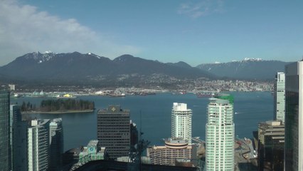 Vancouver Harbour, Canada On March 12, 2014