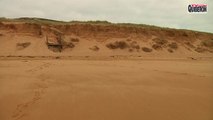 Tempete: La dune de Donnant meurtrie  - TVBI Belle-Ile Télévision