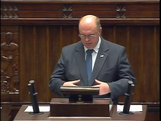 Poseł Piotr Chmielowski - Wystąpienie z dnia 21 marca 2014 roku.