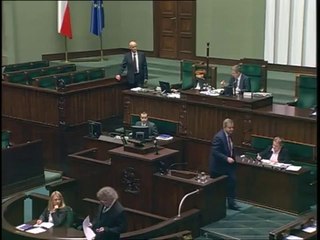 Poseł Romuald Ajchler - Wystąpienie z dnia 21 marca 2014 roku.