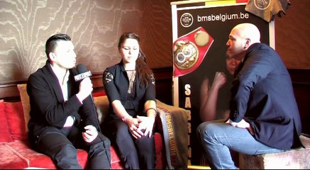 SABRINA GIULIANI CHAMPIONNAT DU MONDE IBF 22/03/2014 .