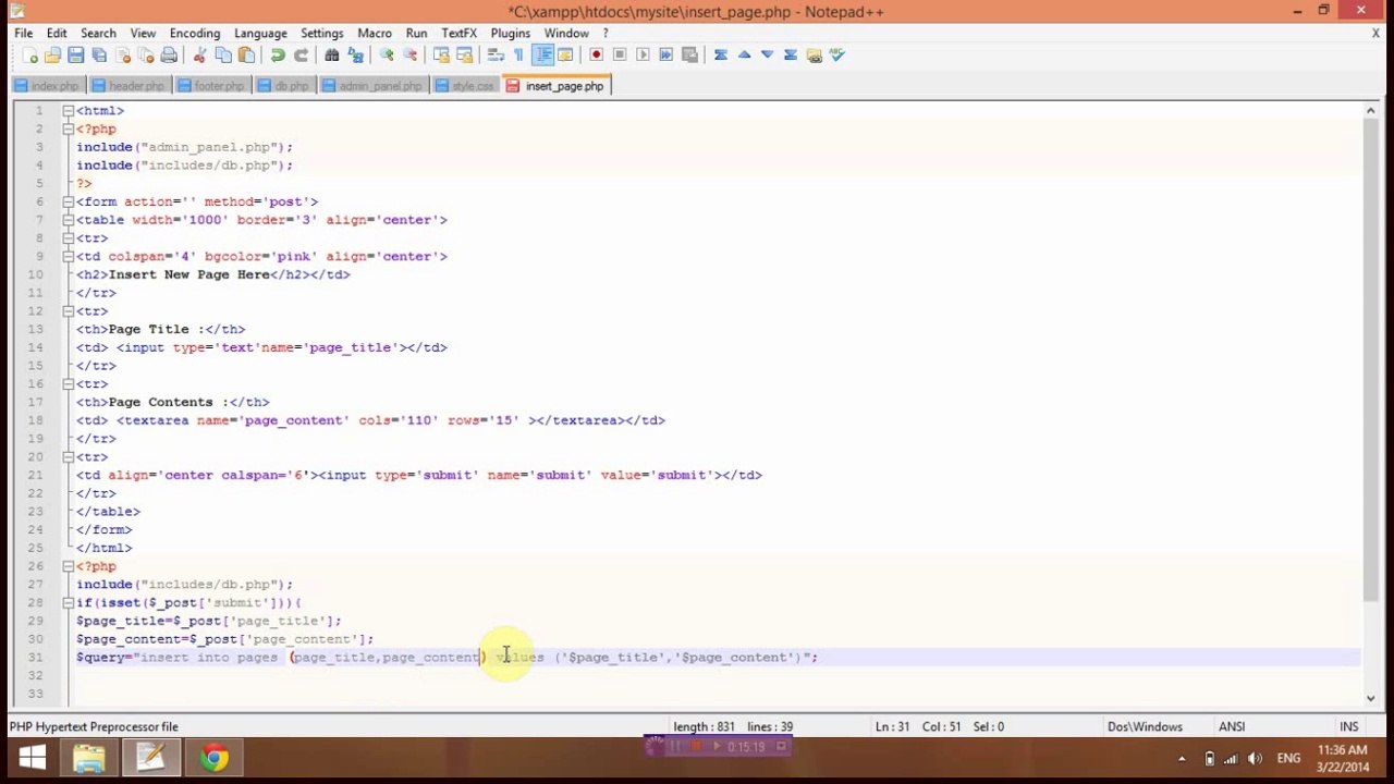 how to create pages dynamically in php [howpk.com]