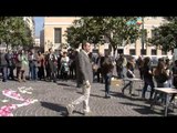 Napoli - ICS Virgilio 4: un flash mob per la legalità (21.03.14)