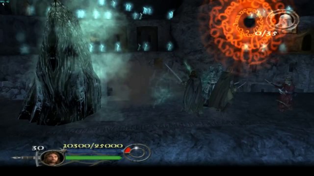 Lord of The Rings The Return of The King HD on Dolphin Emulator (Widescreen Hack) part2