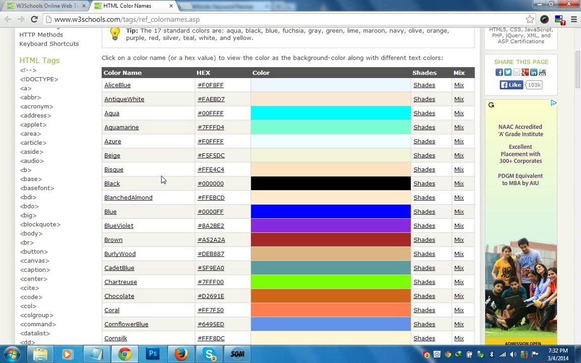 Learn html online|w3schools.com review|web development|learn css - video  dailymotion