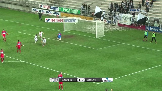 Amiens SC 2 - 0 Fréjus Saint Raphaël (21/03/2014)