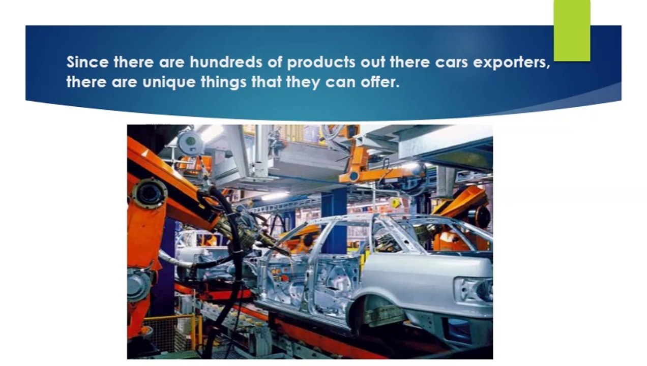Automobiles Products Exporters