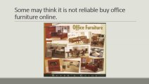 BUYING OFFICE FURNITURE THROUGH ONLINE SHOPS