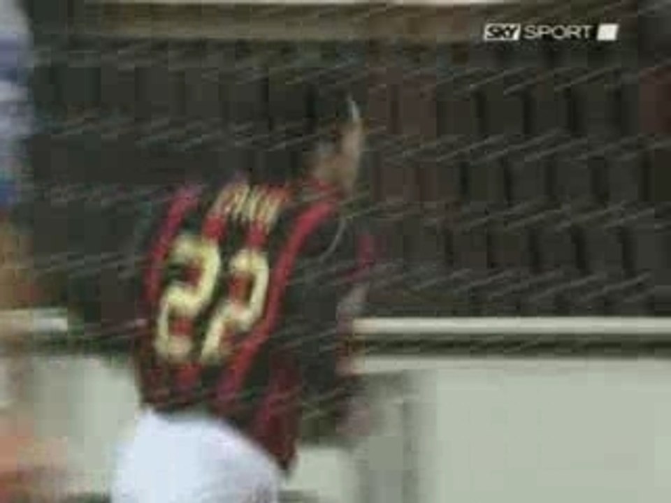Milan AC 1-0 Catania Kaka