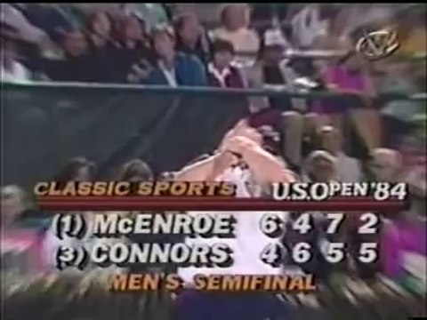 US Open 1984 Final - John McEnroe vs Jimmy Connors FULL MATCH