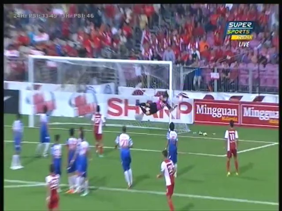 LionsXII v PKNS HT highlights 22 Mar 2014