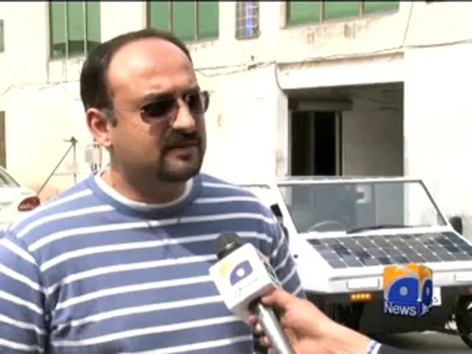 Pakistani Engineer has designed -Solar Energy Cars-