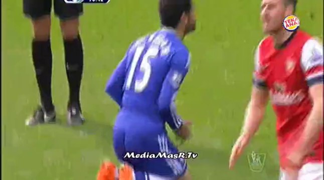 هدف تشيلسي السادس في الارسنال - الجولة 31 - محمد صلاح - تعليق فهد العتيبي - 22/3/2014