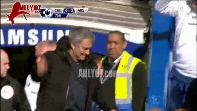 أول هدف في تاريخ محمد صلاح مع تشيلسي في مرمى ارسنال
