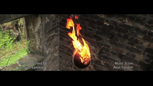 Unbelievable Fire Football freestyle canon 5D III glidecam