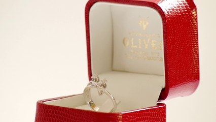 ANELLO TRYLOGI IN ORO BIANCO CON DIAMANTI TAGLIO BRILLANTE ROTONDO CERTIFICATI IGI