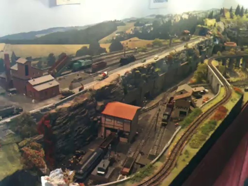 Exposition de modélisme à Tillé, le train électrique !