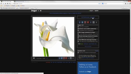Como subir una imagen en imgur