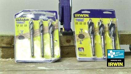 Irwin Blue Groove Power Drill Bits from DIY Doctor