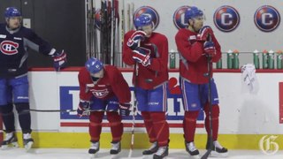 Video: Canadiens prepare for weekend game with Leafs