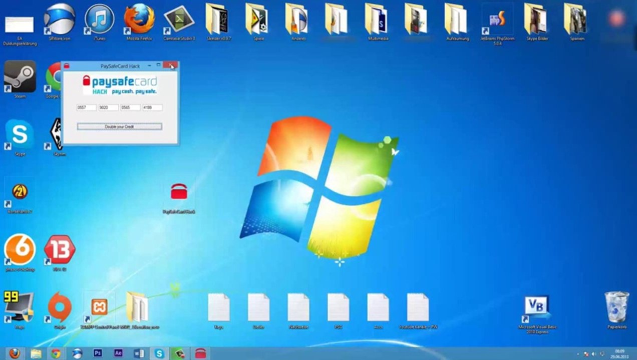 Générateur De PaySafeCard Téléchargement 2014...