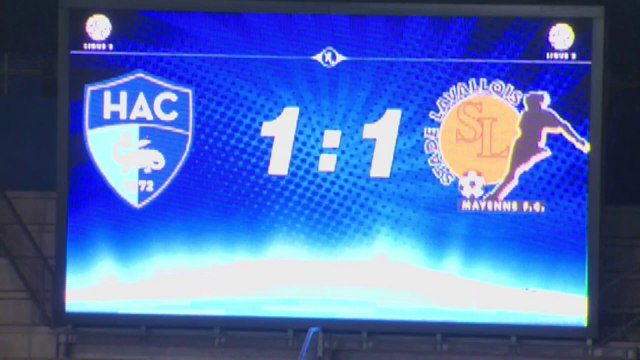 Havre AC - Stade Lavallois (1-1) - 21/03/14 - (HAC-LAVAL) -Résumé