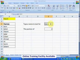 Excel Advance Formulas Lecture 6 - by Mr. Mubashar