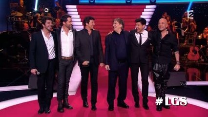 Serge Lama, Emmanuel Moire, Patrick Bruel, Patrick Fiori, Pascal Obispo et Vincent Niclo "Femme femme femme"