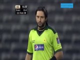 Afridi bowls at 134 km/hr,fastest ball by a spinner