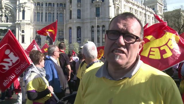 Decenas de miles contra austeridad en España