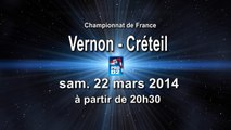 SVM Vernon St Marcel / US Créteil HB - handball ProD2 revoir