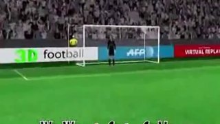 هدف محمد صلاح بتقنية 3D فى مرمى الارسنال