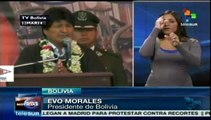 Ahora Bolivia es reconocida por nuestras políticas económicas: Evo