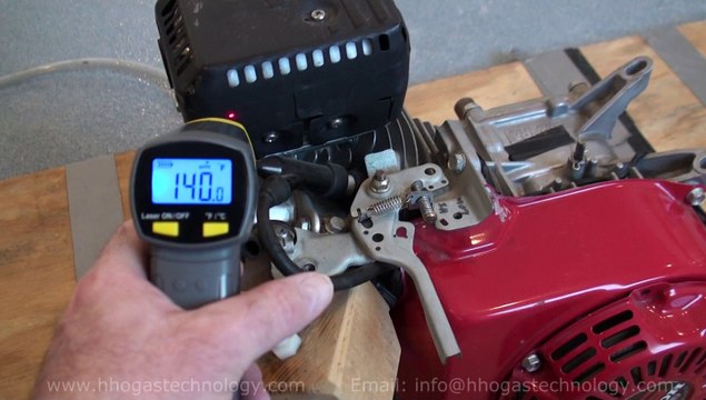 HHO Gas EP-350 Machine Running a 5.5 Honda Engine