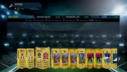 فيفا 14 تفتيح بكجات بـ مليون كوينز _ طلع لي لاعبين مطورين !!(360P_HXMARCH 1403-14