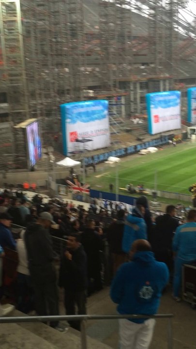 Entrée des joueurs - OM Rennes - 22/03/2014