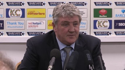 Steve Bruce reacts to Rooney wonder-goal